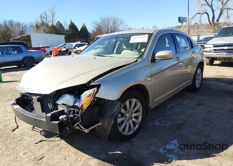 2011 Chrysler 200 Touring z USA, uszkodzony, nr VIN 1C3BC1FB7BN513089